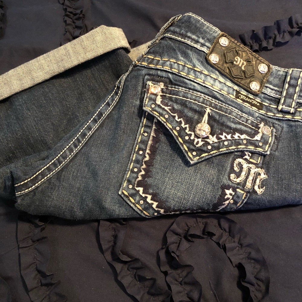 Miss Me Bermuda shorts